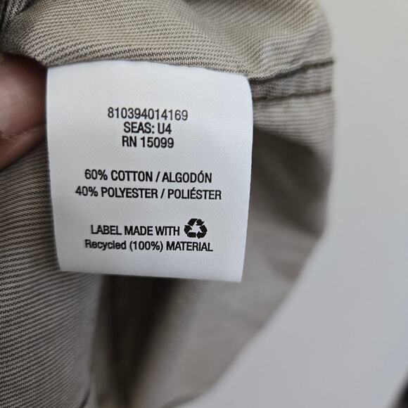 Vintage Structure NWOT Slim Fit Mens Short Sleeve Button-Up Shirt, Size XXL Y2K - Picture 5 of 11